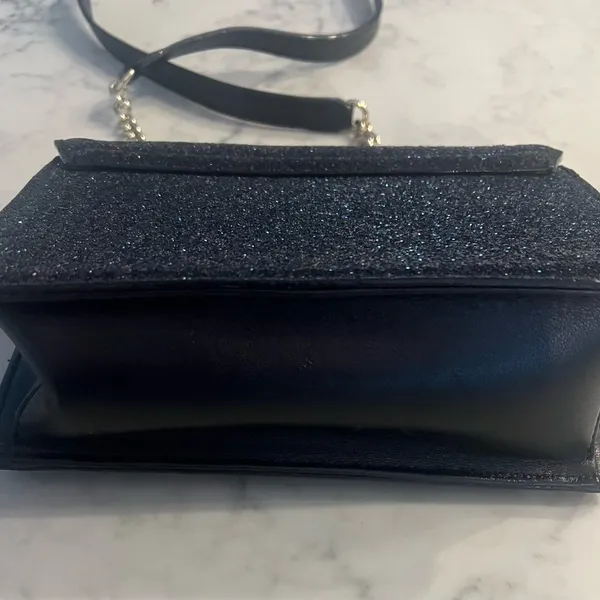 Kate Spade Sunset Lane Eden in Black Glitter Crossbody Purse $249 - Image 9