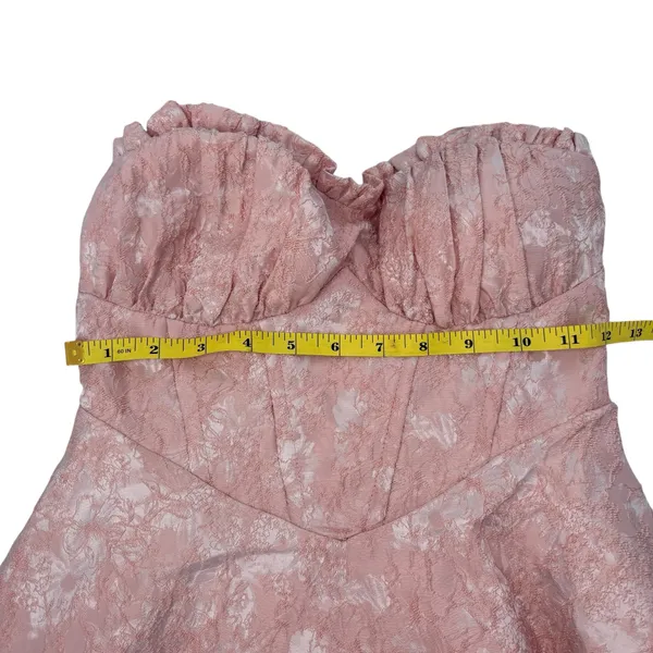 Windsor Dress NWT PINK LACE corset dress XXS - Image 4
