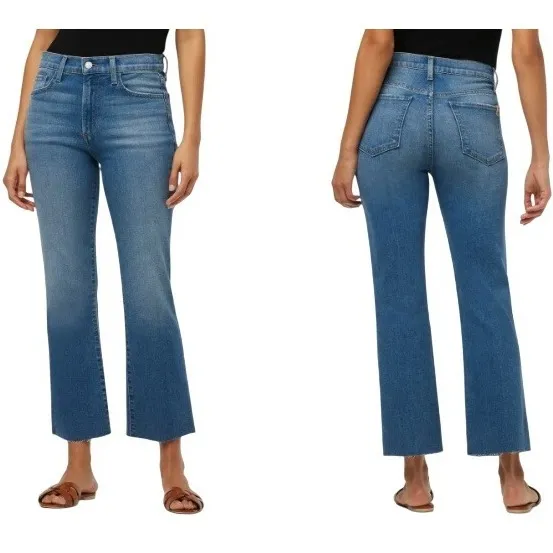 JOE'S Jeans The Callie High Rise Cropped Boot‎ Cut Denim Solstice Womens Size 29 - Image 12
