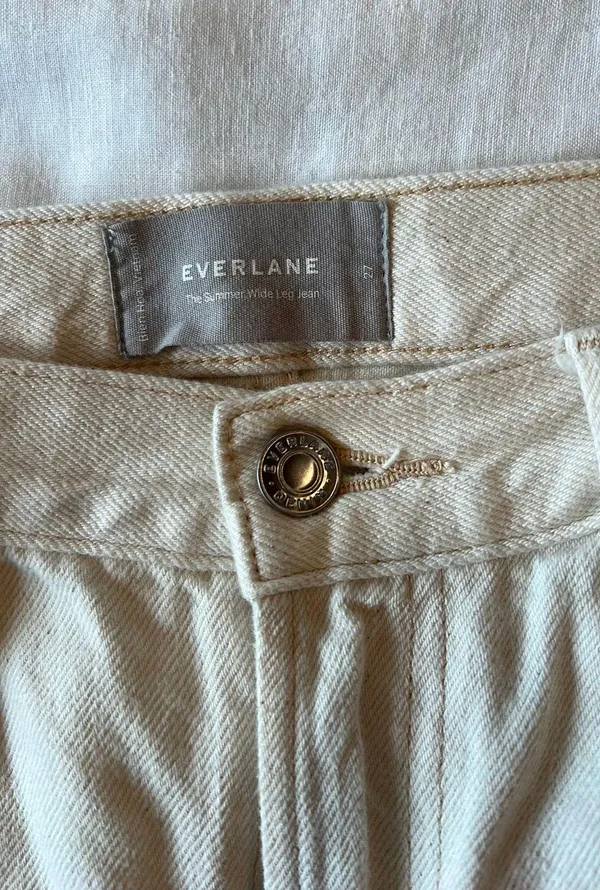 Everlane High Rise Wide Leg Pants - Image 6
