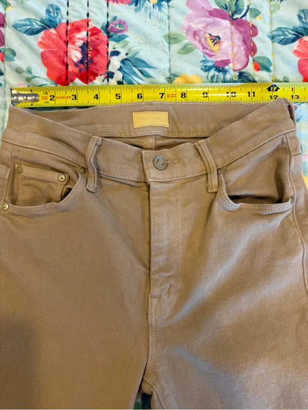 MOTHER The Weekender Sneak Bootcut Flare Jeans Second Chance 26 USA - Image 4