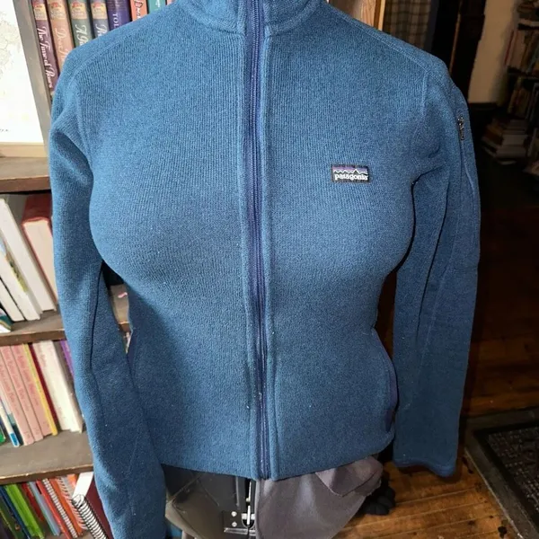 Patagonia blue gorpcore Better Sweater full zip S jacket - Image 2