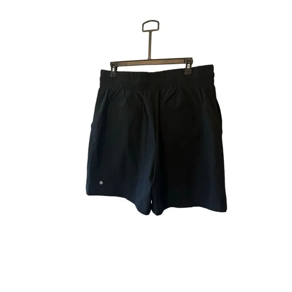 NWT Halara Black Cloudful Air High Waisted Shorts XL Adjustable Bungee Waist - Image 2