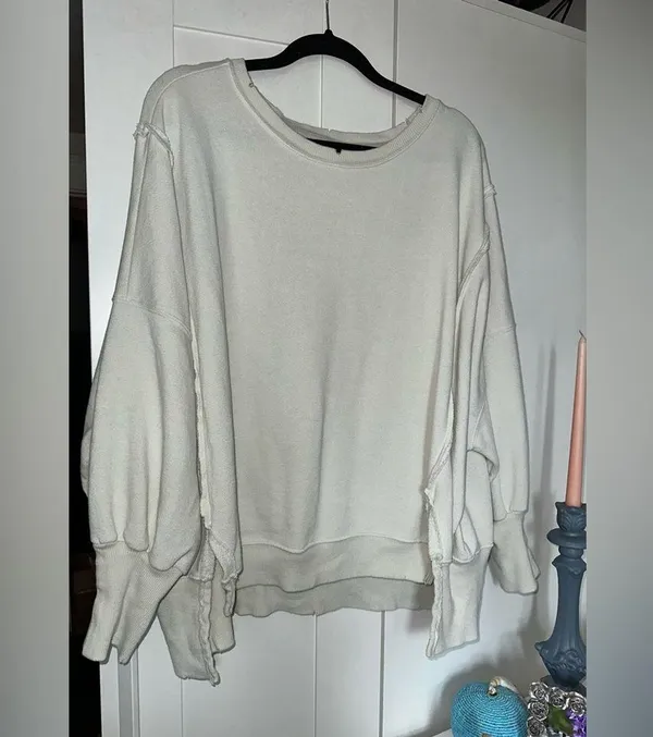 NWOT FREE PEOPLE We The Free - Camden Sweatshirt - Image 6