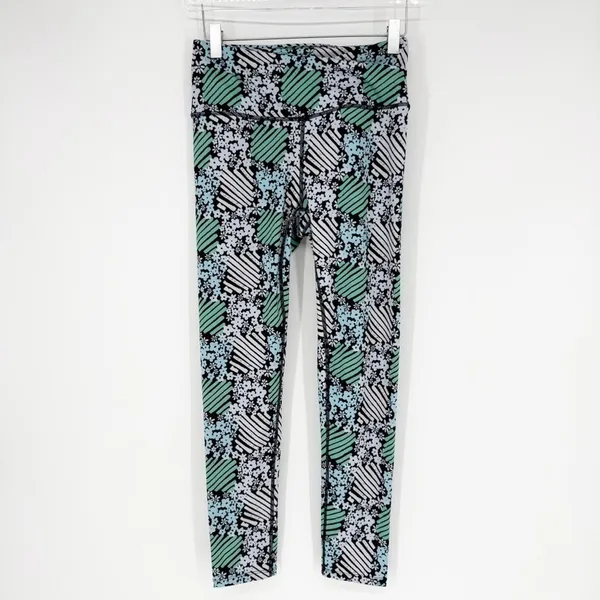 Free People Movement Lose Control Printed High Rise Leggings‎ S Athleisure - Image 2