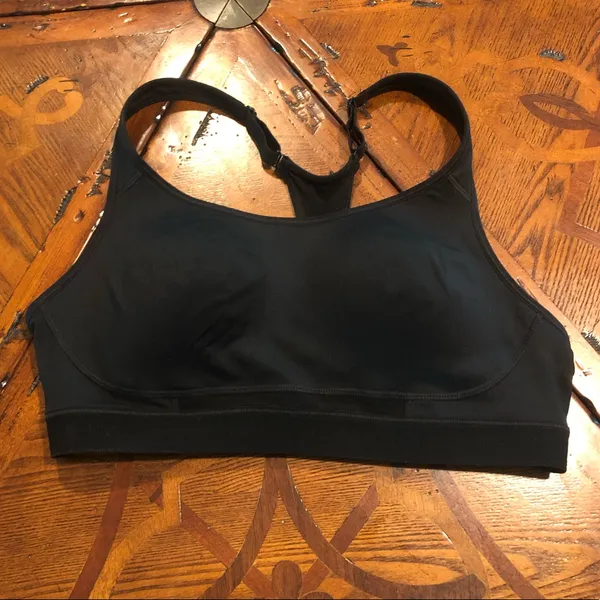 Champion Black Sports Bra NWOT - Image 3