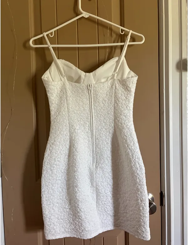 White B Darlin Homecoming Dress - Image 3