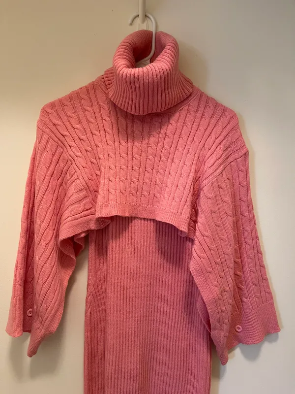 Two Piece sweater dress Pink Size L - Image 7