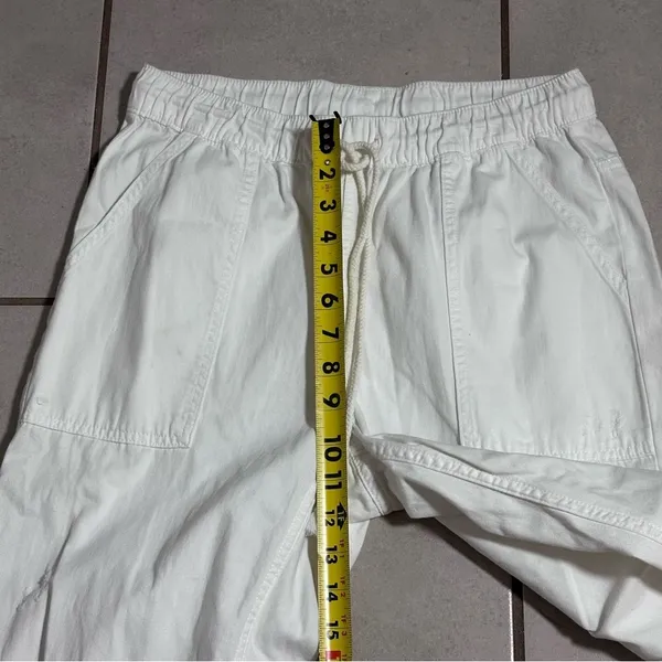 Aerie Women Cargo Ripped Waist Elastic Waist‎ Pants size S - Image 8