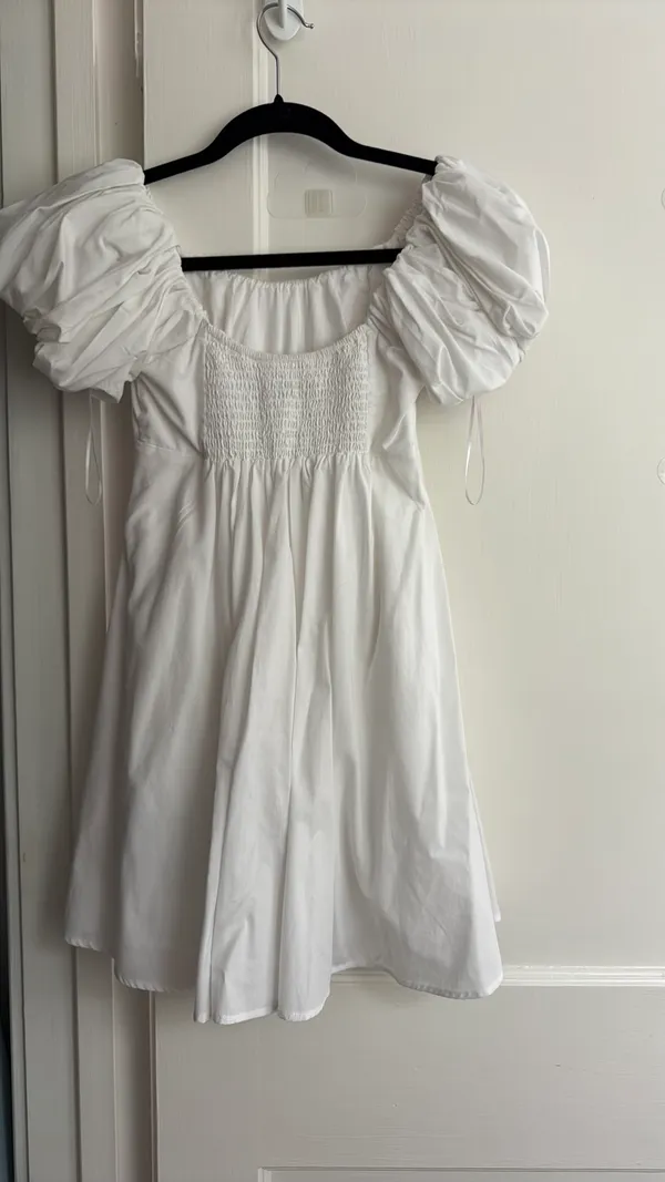 Abercrombie Puff Sleeve Mini Dress - Image 3