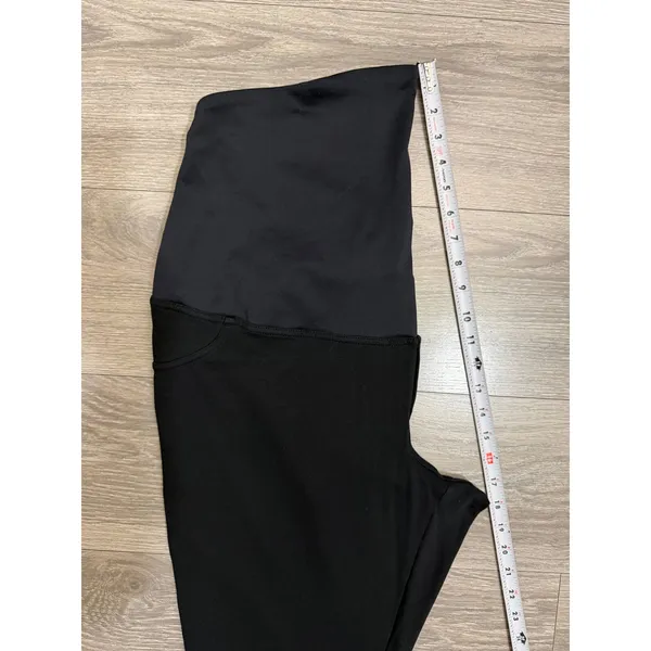 Isabel by‎ Ingrid & Isabel Womens XL Black Maternity Jeggings Full Belly Panel - Image 6