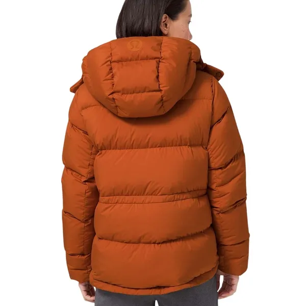 Lululemon Wunder Puff Jacket Saffron Orange NEW Size 6 700 Goose Fill Winter Ski - Image 6