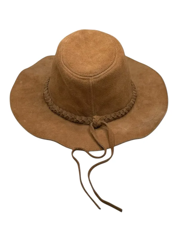 Express 𖤗 Suede Floppy Hat with Braided Trim 𖤗 Brown 𖤗 Festival Boho Hippie Vibe - Image 13
