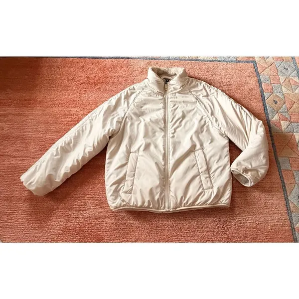 Avalanche Reversible Sherpa Jacket Cream Beige Women’s Size L - Image 3