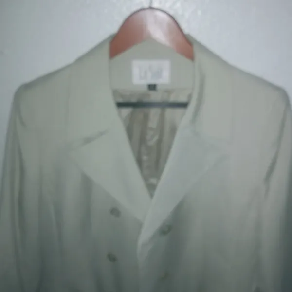LeSuit 12 Green Tea Double Breasted Skirt Suit Set - Image 9