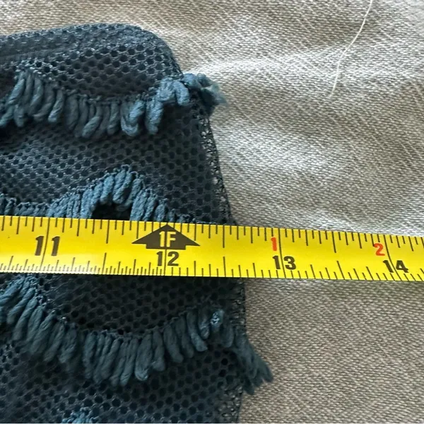 Intimissimi Teal Scalloped Strapless Sheath Dress Size S - Image 6