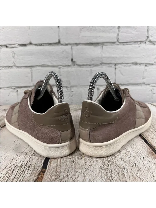 SAM EDELMAN Women's Marquette Leather Sneakers Size 6 - Image 6