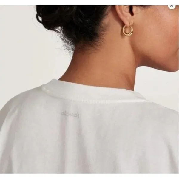 NWT Allbirds‎ Women's Cotton Tee Blizzard White XXL AK002OW006 - Image 3