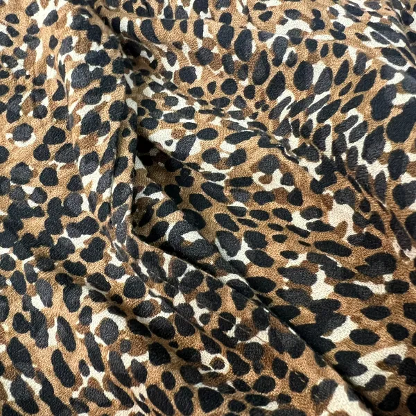 Old Navy Animal Print Pull On Midi Skirt Womens 3X Side Pockets Workwear Casual - Image 9