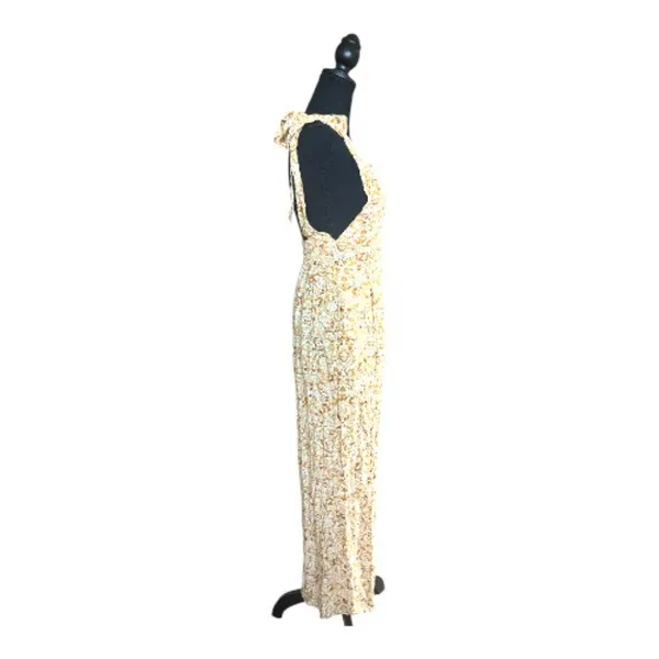 Free People Sugar Sands Wide Leg Jumpsuit In Honey - Image 7