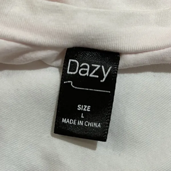 Heart Inverse Crop Top Size L - Image 3