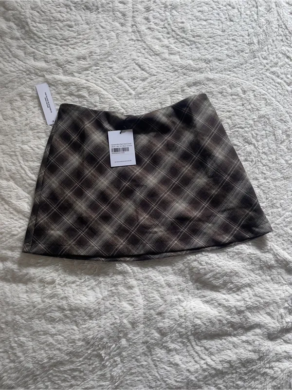 NWT Princess Polly Carlena Mini Skirt Multi-Check - Image 6