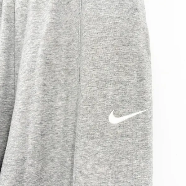 Nike Womens Heather Grey Fleece Relaxed Streetwear Jogger Sweatpants Size S - Image 3