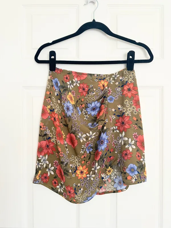 O’Neill Bandi Mini Skirt – Olive/Floral – S - Image 6