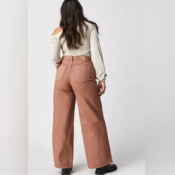 NEW We The Free Crvy Gia Wide Leg Jeans, Festival 27 - Image 5