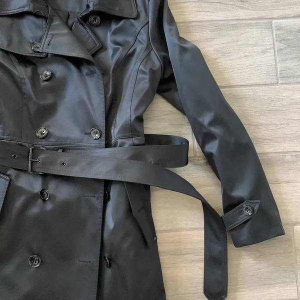 Michael by Michael Kors black knee length jacket - Image 2
