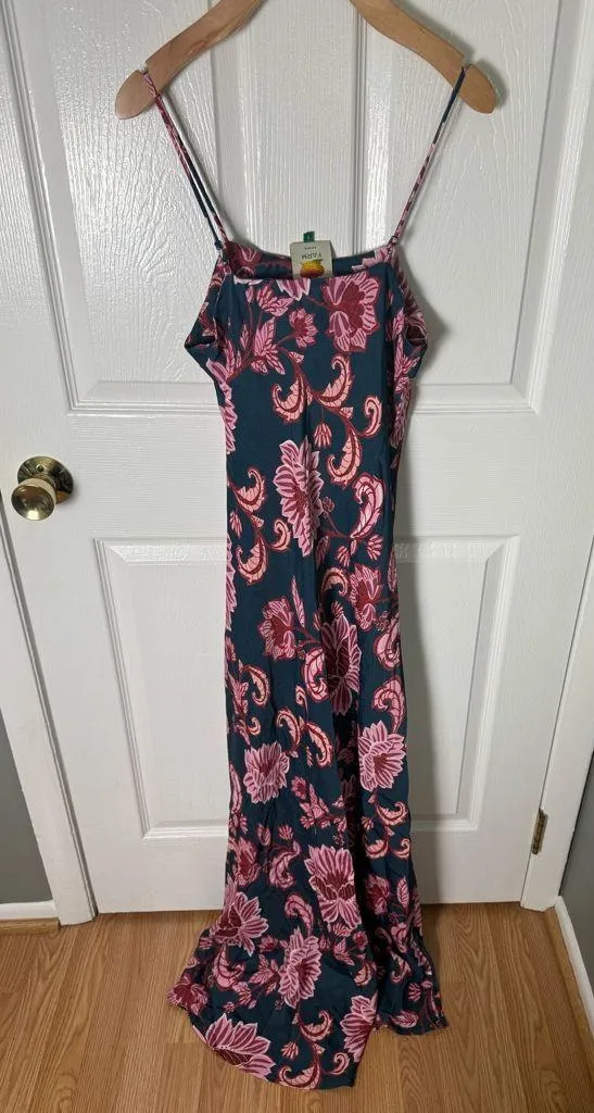 Farm Rio Flower Delicacy Paisley Slipdress S - Image 5