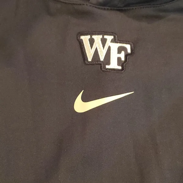 Wake Forest Nike Dri-fit Pullover Size Small (#11) - Image 2