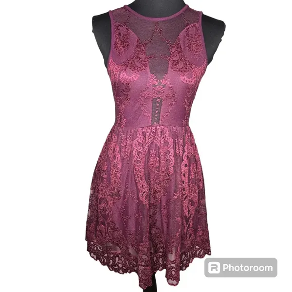 For Love & Lemons Lulu‎ Lace Mini Dress - Image 2