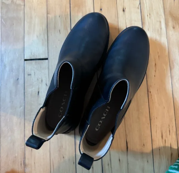 Coach Boots Black - Image 4