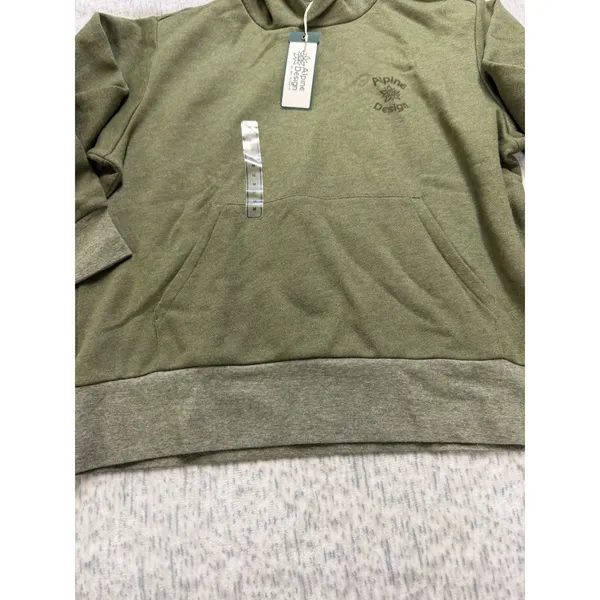 Alpine Design Womens AD Hike Hoodie‎ Olive Haze Heather ADW24600H Pullover M - Image 5