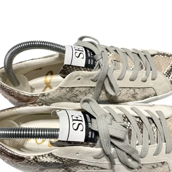 SAM EDELMAN
Areson Snake-Embossed Sneakers 8.5 - Image 9
