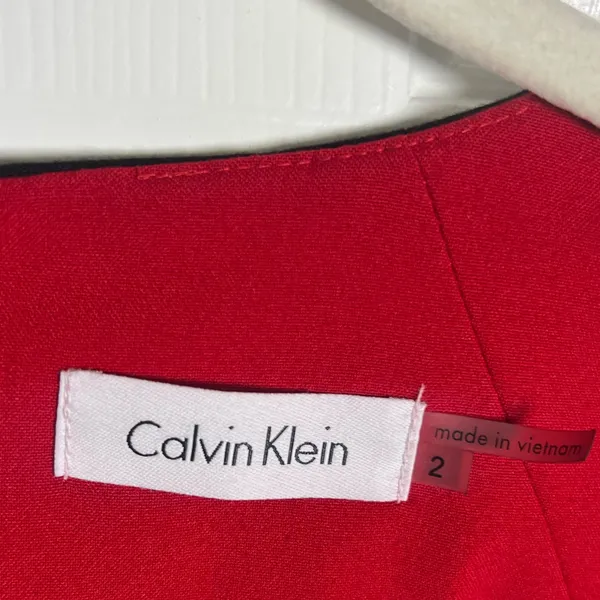 Calvin Klein‎ Black Long Sleeve Dress - Image 2