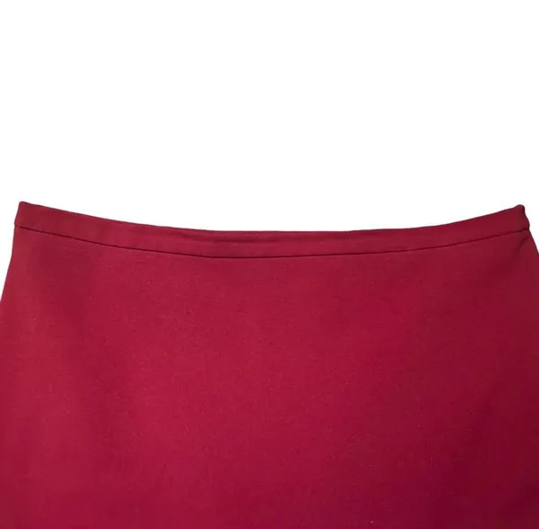 Women’s Red Pencil Skirt Size 6 - Image 2