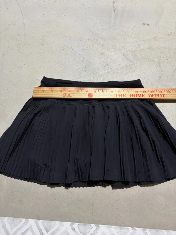 Lululemon pleat to street Black athletic skirt III skort 2 - Image 6