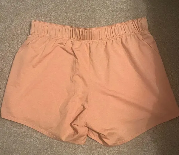 Light orange (mandarin)  women’s shorts in Medium - Image 3