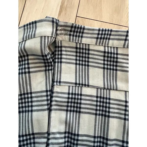 Urban Outfitters Skirt Women's Medium Blue Plaid Twee Pleated Mini Academia - Image 8