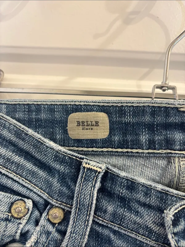 AG Adriano Goldschmied Belle Flare Jeans Made in USA Size 26R - Image 3