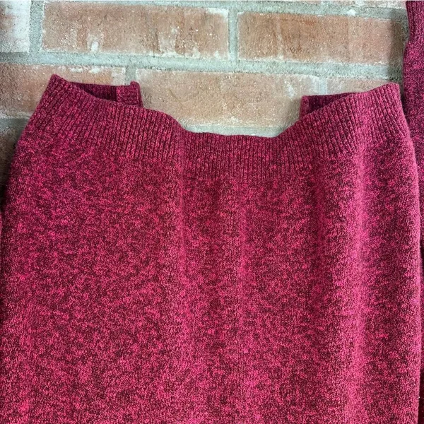 Abercrombie Fitch Open Front Knit Cardigan Women’s Small Berry Pink Long Sleeve - Image 9
