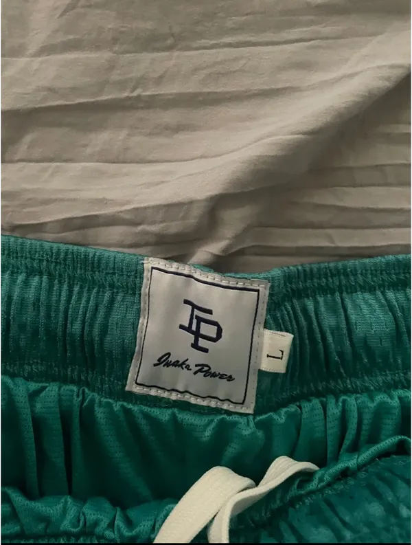 Inaka power gym shorts Green Size L - Image 2