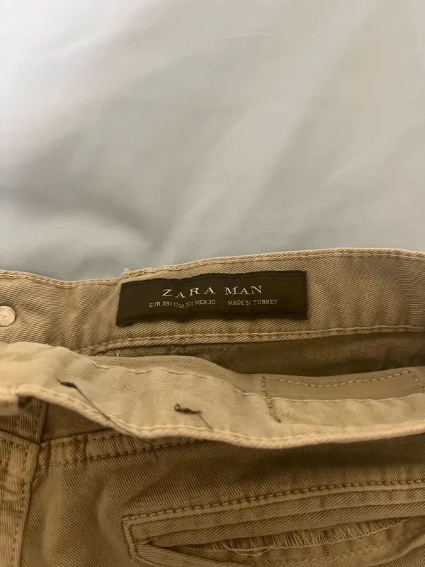 ZARA Khaki Pants - Image 5
