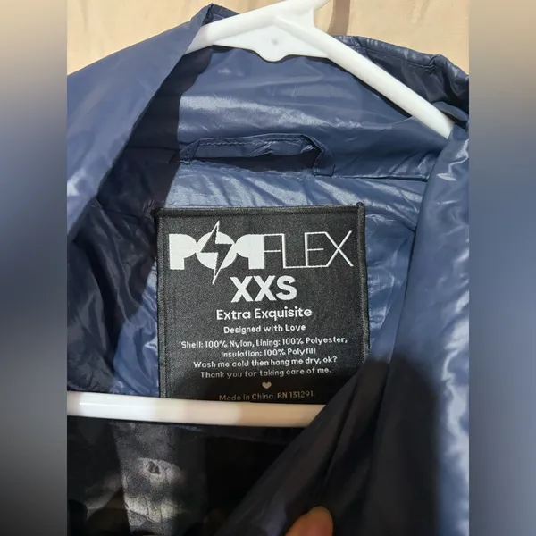 Popflex puffer jacket Size XXS - Image 5
