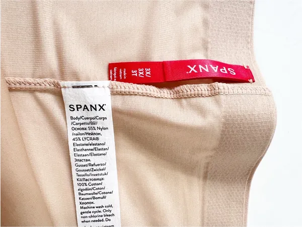 NWT Spanx Invisible Shaping Control Girl Short in Champagne Beige Size 3X - Image 7