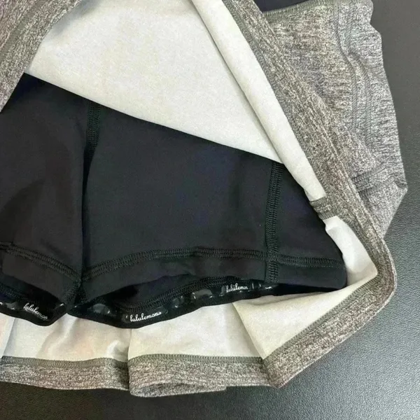 Lululemon Pace Rival Skirt (Regular) No Panels 13" Heather Lux W8A81R size 2 - Image 6