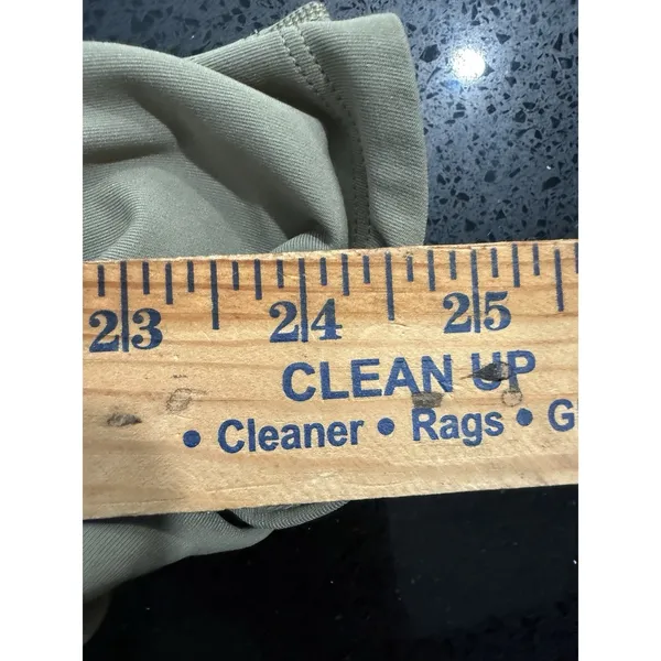 Lululemon Leggings Size 8 Ruched Hem LW5EARS Align Wunder Train Green‎ - Image 6
