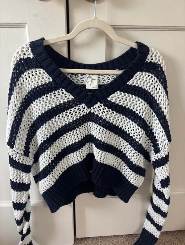 Aerie Crochet Sweater - Image 2